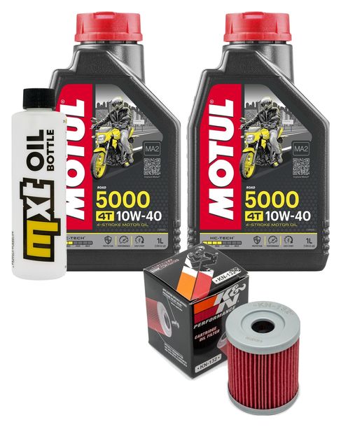 Pacchetto di ispezione 2L 10W-40 + filtro olio + 1x candela per Yamaha YP R X-Max 400 ccm Anno 2013