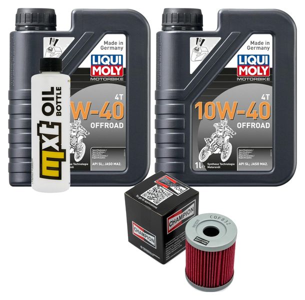 Inspection package 2L 10W-40 + oil filter + 1x spark plug for Yamaha YP R X-Max 400 ccm Year 2013