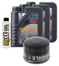 Paquete de inspección 3L 10W-40 + filtro de aceite + 2 bujías para Yamaha XP T-Max 500 ccm Año 2008