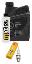 Inspektionspaket 1L 2-Takt-Öl + 1x Zündkerze für Yamaha RDM 50 ccm