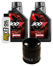 Inspektionspaket 2L 5W-40 + Ölfilter + 1x Zündkerze für Piaggio X8 250 ccm