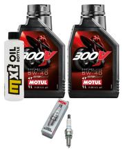 Inspektionspaket 2L 5W-40 + Ölfilter + 1x Zündkerze für Piaggio X8 250 ccm