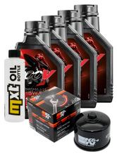 4L 15W-50 Inspection Package+oil filter for Aprilia Dorsoduro ABS SMV Shiver 750 - 1200 ccm Year 2015 - 2020