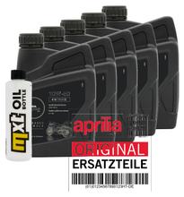 Pacote de Inspeção 5L 10W-50 + Filtro de Óleo para Aprilia ETV Capo Nord 1000 ccm Ano de Fabricação 2008