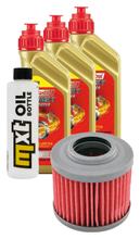 Inspektionspaket 3L 5W-40 + Ölfilter für Aprilia Moto 6.5 650 ccm Bj. 1995 - 1999