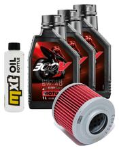 Inspektionspaket 3L 5W-40 + Ölfilter für Aprilia Moto 6.5 650 ccm Bj. 1995 - 1999