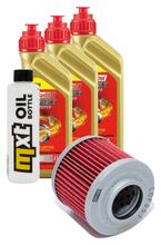 Pacchetto di ispezione 3L 5W-40+filtro olio per Aprilia Moto 6.5 650 ccm Anno 2001