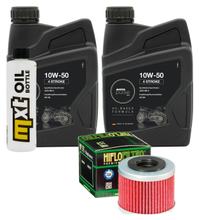 2L 10W-50 Inspection Package+oil filter for Aprilia MXV 450 ccm Year 2009 - 2010