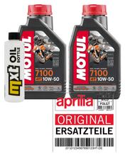 Paquete de inspección 2L 10W-50+filtro de aceite para Aprilia MXV 450 ccm Año 2009 - 2010