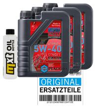 Paquete de inspección 3L 5W-40 con filtro de aceite para Aprilia NA Mana ABS GT 850 ccm Año 2008 - 2014