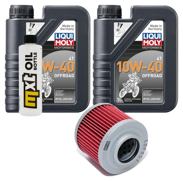 Pacchetto di ispezione 2L 10W-40+filtro olio per Aprilia Pegaso 650 ccm Anno 1991