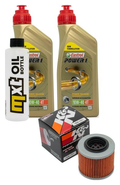 Pacchetto di ispezione 2L 10W-40+filtro olio per Aprilia Pegaso 650 ccm Anno 1991