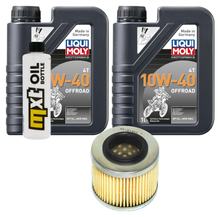 Paquete de inspección 2L 10W-40 y filtro de aceite para Aprilia Pegaso 650 ccm Año 1991