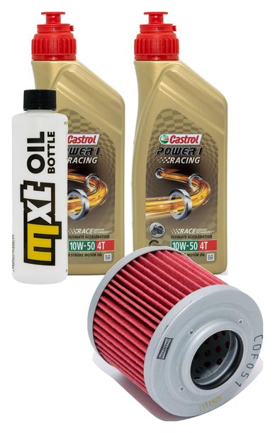 Inspektionspaket 2L 10W-50 + Ölfilter für Aprilia Pegaso 650 ccm Bj. 1992 - 1996