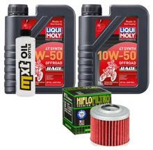 Paquete de inspección 2L 10W-50+filtro de aceite para Aprilia Pegaso 650 ccm Año 1992 - 1996