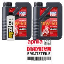 Paquete de inspección 2L 10W-50+filtro de aceite para Aprilia Pegaso 650 ccm Año 1992 - 1996