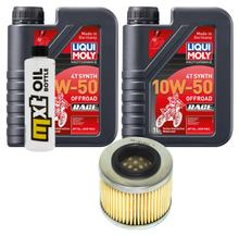 Paquete de inspección 2L 10W-50+filtro de aceite para Aprilia Pegaso 650 ccm Año 1992 - 1996
