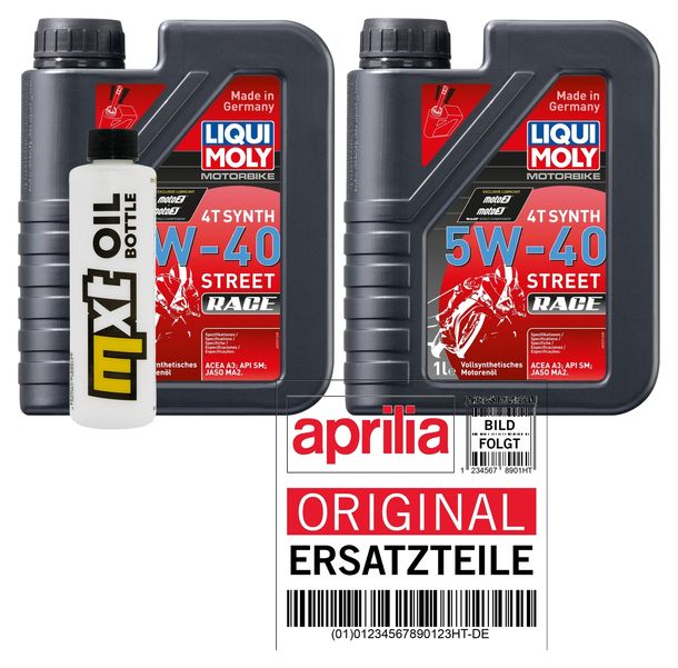 Inspektionspaket 2L 5W-40 + Ölfilter für Aprilia Pegaso 650 ccm Bj. 1997