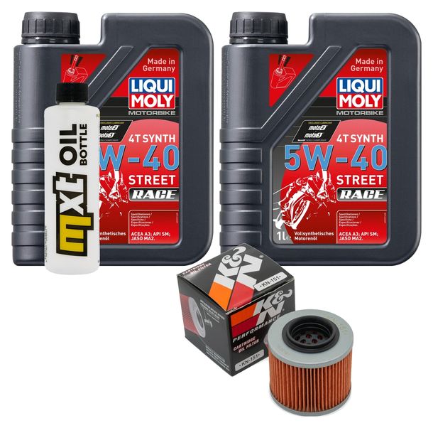 Inspektionspaket 2L 5W-40 + Ölfilter für Aprilia Pegaso 650 ccm Bj. 1997