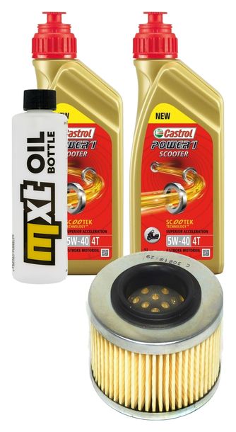 Inspektionspaket 2L 5W-40 + Ölfilter für Aprilia Pegaso 650 ccm Bj. 1997