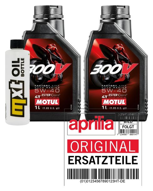 Inspektionspaket 2L 5W-40 + Ölfilter für Aprilia Pegaso 650 ccm Bj. 1997