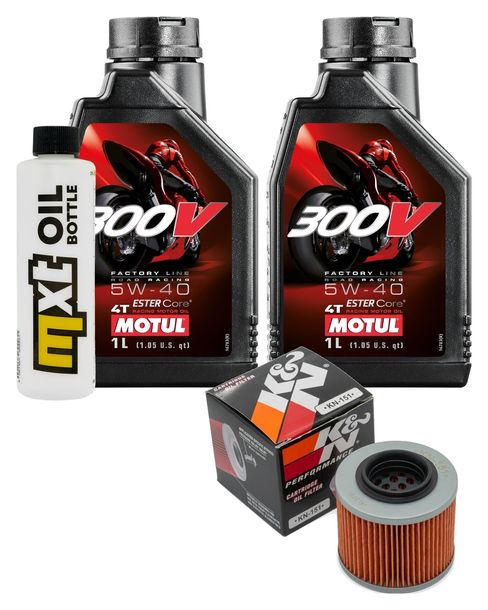 Inspektionspaket 2L 5W-40 + Ölfilter für Aprilia Pegaso 650 ccm Bj. 1998 - 2001