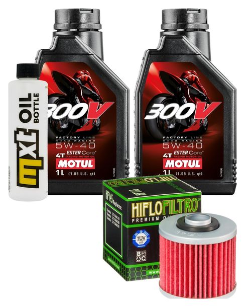Inspektionspaket 2L 5W-40 + Ölfilter für Aprilia Pegaso 650 ccm Bj. 1998 - 2001