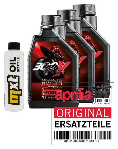 Inspektionspaket 3L 5W-40 + Ölfilter für Aprilia Pegaso 650 ccm Bj. 2002 - 2004