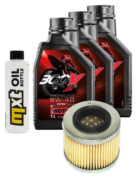 Inspektionspaket 3L 5W-40 + Ölfilter für Aprilia Pegaso 650 ccm Bj. 2002 - 2004