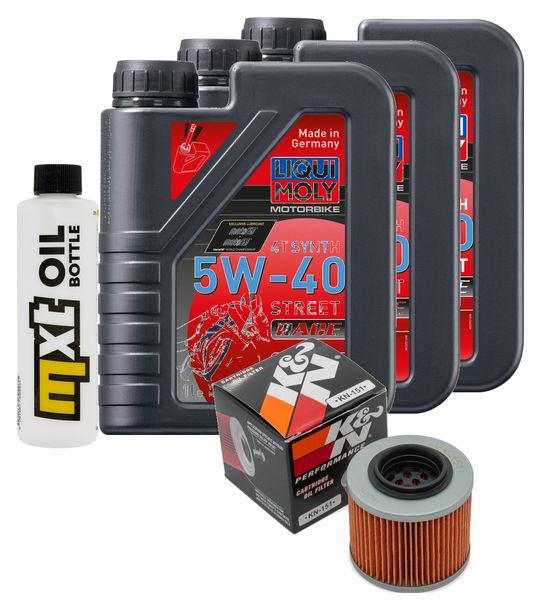 Inspektionspaket 3L 5W-40 + Ölfilter für Aprilia Pegaso 650 ccm Bj. 2002 - 2004