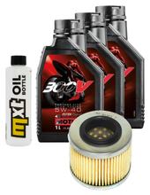 Pacote de Inspeção 3L 5W-40 + Filtro de Óleo para Aprilia Pegaso 650 ccm Ano 2002 - 2004