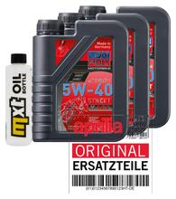 Pacote de Inspeção 3L 5W-40 + Filtro de Óleo para Aprilia Pegaso 650 ccm Ano 2002 - 2004