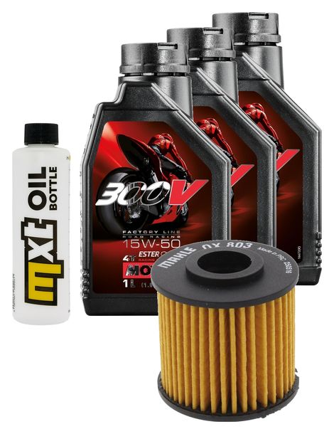3L 15W-50 inspection package+ oil filter for Aprilia Pegaso 650 ccm Year 2005 - 2006