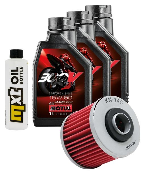 Inspektionspaket 3L 15W-50 + Ölfilter für Aprilia Pegaso 650 ccm Bj. 2005 - 2006