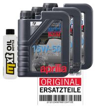 Inspectiepakket 3L 15W-50 + oliefilter voor Aprilia Pegaso Trail 650 ccm Bj. 2007 - 2008