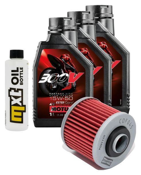 3L 15W-50 inspection package+ oil filter for Aprilia Pegaso Trail 650 ccm Year 2009