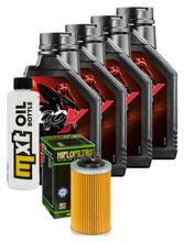 Paquete de inspección 4L 15W-50+filtro de aceite para Aprilia RSV Mille 1000 ccm Año 1998 - 2002
