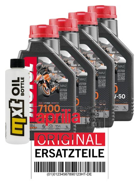 Inspektionspaket 4L 10W-50 + Ölfilter für Aprilia RST Futura SL Falco 1000 ccm Bj. 1999 - 2004