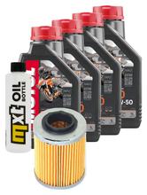 Pacote de Inspeção 4L 10W-50 + Filtro de Óleo para Aprilia RST Futura SL Falco 1000 ccm Ano de Fabricação 1999 - 2004