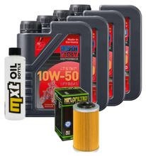 Pacote de Inspeção 4L 10W-50 + Filtro de Óleo para Aprilia RST Futura SL Falco 1000 ccm Ano de Fabricação 1999 - 2004