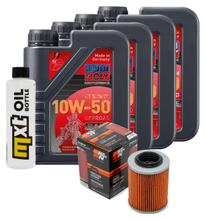 Pacchetto di ispezione 4L 10W-50+filtro olio per Aprilia RST Futura SL Falco 1000 ccm Anno 1999 - 2004