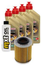 Pacchetto di ispezione 4L 10W-50+filtro olio per Aprilia RSV Mille R 1000 ccm Anno 2009