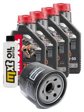 Inspektionspaket 4L 10W-50 + Ölfilter für Aprilia RSV4 1000 ccm Bj. 2009