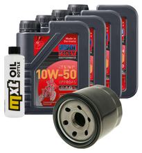 Pacchetto di ispezione 4L 10W-50+filtro olio per Aprilia RSV4 1000 ccm Anno 2010