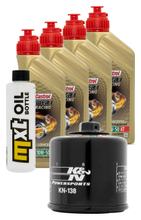 Inspektionspaket 4L 10W-50 + Ölfilter für Aprilia RSV4 1000 ccm Bj. 2010