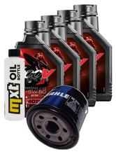 4L 15W-50 Inspection Package+oil filter for Aprilia RSV4 R Factory APRC 1000 ccm Year 2009 - 2012