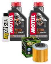 Paquete de inspección 2L 10W-50+filtro de aceite para Aprilia RXV SXV 450 / 550 ccm Año 2007 - 2011