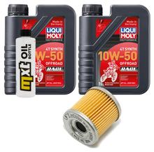 2L 10W-50 Inspection Package+oil filter for Aprilia RXV 550 ccm Year 2007