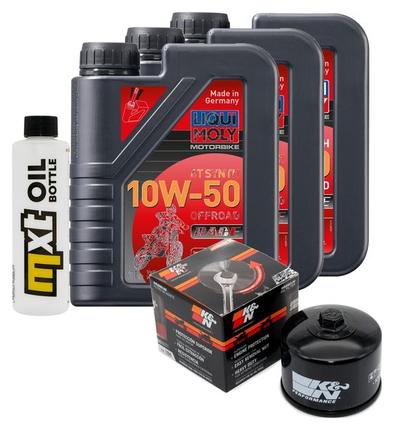 Inspektionspaket 3L 10W-50 + Ölfilter für Aprilia SL Shiver ABS GT 750 ccm Bj. 2007 - 2008