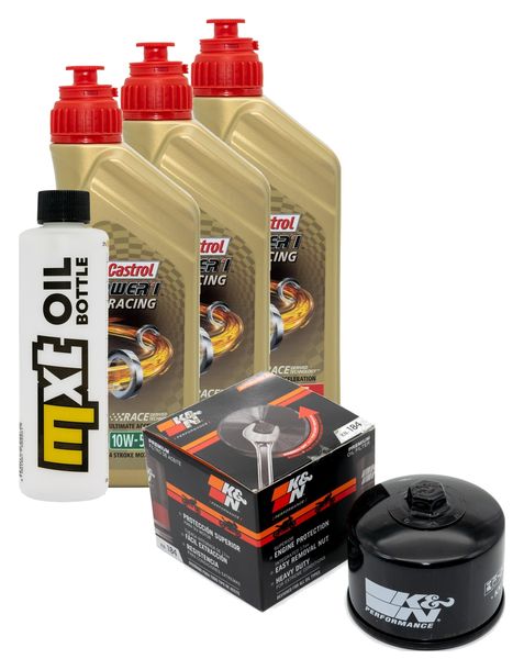 Inspektionspaket 3L 10W-50 + Ölfilter für Aprilia SL Shiver ABS GT 750 ccm Bj. 2007 - 2008